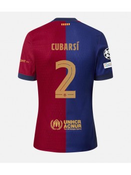 Barcelona Pau Cubarsi #2 Replika Hemmakläder 2024-25 Kortärmad